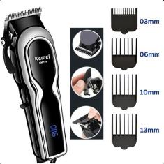 Kemei Km-119 Máquina Cortador Profissional Alta Precisão - FAZA