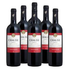 Vinho Chalise Tinto Suave 750ml 6 Unidades