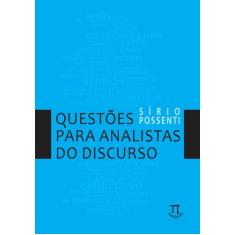 Livro - Questões para analistas do discurso - Parabola Editorial