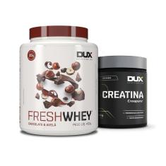 KIT BULKING FRESHWHEY 450G (Hipertrofia) Chocolate e Avelã 450g + Creatina 300g-Unissex