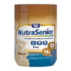 Nutra Senior Adulto 50+ Complemento Alimentar 800g - 28 Vitaminas e Mi