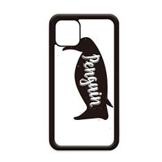 Capa Pinguim Preto e Branco Animal para iPhone 11 Pro Max para Apple Mobile Case Shell