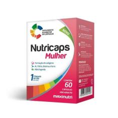 Nutricáps Mulher (Polivitamínico) - 60 Cáps. - Maxinutri