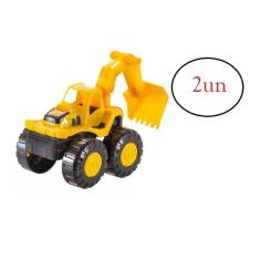 Trator De Brinquedo Tractor Braço Articulado- Kit 2 Unidades