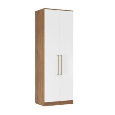 Módulo Guarda-roupa 2 Portas 3 Gavetas com Maleiro Irlanda Amendola/branco
