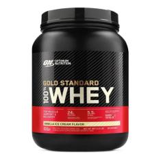 Whey Gold Standard 100% Vanilla Ice Cream Flavor Optimum Nutrition 907G