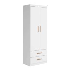 guarda-roupa infantil chiara 2 pt 2 gv branco