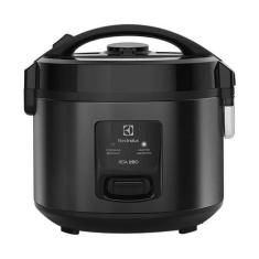 Panela de Arroz Eletrica Electrolux 2L Preta Efficient Visor Glass por