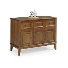Balcão de Madeira Maciça 3 Portas e 3 Gavetas - Apaixone&Decore, Amênd