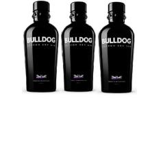 Kit Gin Bulldog London Dry 750ml 3 unidades