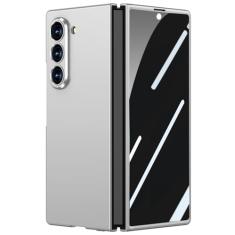 STORMTAL Capa para Samsung Galaxy Z Fold 6 com protetor de tela de privacidade integrado, ajuste fino, à prova de choque, capa protetora fosca de policarbonato resistente para Galaxy Z Fold 6 2024
