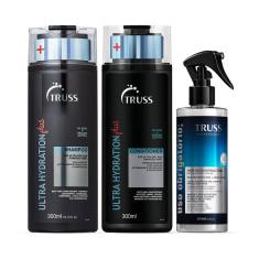 Kit TRUSS Ultra Hydration Plus + Uso Obrigatório (3 Produtos)