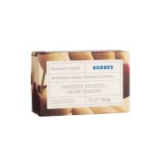 Korres Cereja & Amêndoa Cremoso - Sabonete em Barra 90g