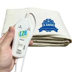 Lençol Térmico Solteiro LZB Com Controle 2 Temperaturas - LZB Confecçõ