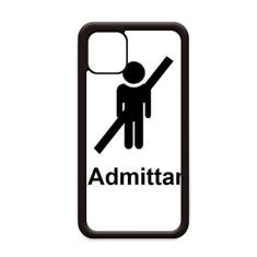 Capa No Admittance Black Symbol Pattern para iPhone 11 Pro Max para Apple Mobile Case Shell