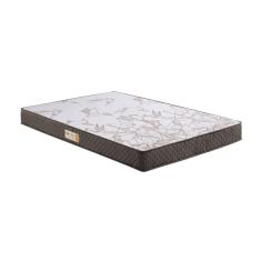 Colchão Casal Ecoflex Espuma D23 Ecoline Liso 128x188x12cm Marrom