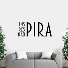 Adesivo De Parede Decoração Frase inspira tamanho 50cm x 60cm