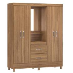 Guarda Roupa Demobile Lord Capelinha 4 Portas, Amendola / Touch