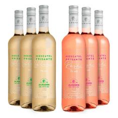 Vinho Almadén Frisante Moscatel Blanc/Rosé 750Ml 3 Un. Cada