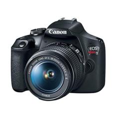 Camera Canon EOS Rebel T7 com lente 18-55mm IS II
