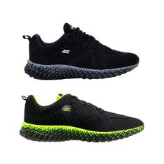 Kit 2 Tênis Esportivo GT3 Asc Cardaço Conforto Fitness Caminha Longa Pisada Leve-Feminino