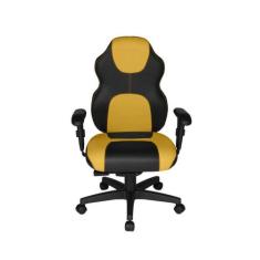 Cadeira Gamer Diretor Linha Gamer Racing Amarelo - Design Office Móvei