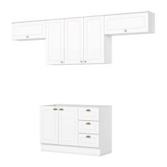 Cozinha Completa 4 Peças 100% Mdf Americana - Henn