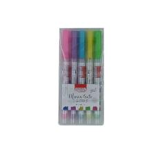 Marca Texto Brw Soul Glitter Ca2017 5 Cores