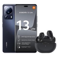 Smartphone Xiaomi 13 Lite 5G Black 8GB ROM 256GB ROM (Versão Global No Brasil) AMOLED 6,55", 120Hz, Corning® Gorilla® Glass 5, 4500mAh, 67W, Snapdragon® 7 Gen 1, 50MP, NFC, MIUI 14