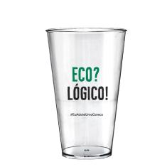 Kit 6 Copos Big Drink Eco Personalizados Eco-Logico