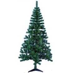 Arvore De Natal Verde Com 450 Galhos E Pe De Plastico 2,10M