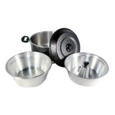 Conjunto 6x1 Cozimento A Vapor Continental Craqueado (3pçs)