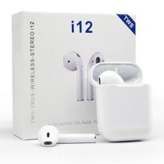 Fone De Ouvido Sem Fio I12 Bluetooth 5.0 Touch - DRAIK