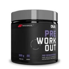 Pre Treino Bifasico Pre Workout Sabor Frutas Vermelhas 300G - Dux Nutr