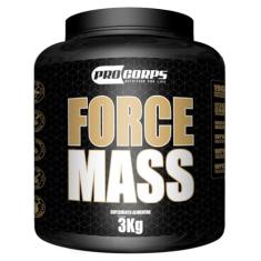 Suplemento Hipercalórico Force Mass 3kg sabor Morango - Pro Corps