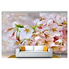 Papel De Parede Flores Floral Flor Natural 3D Nfl160 - Você Decora