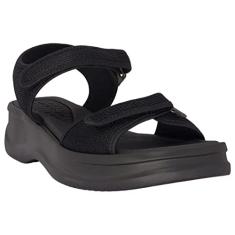 Sandália Vera Soft Therapy, Azaleia, Feminino, Preto, 35