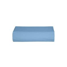 Lençol casal padrão avulso de cima sem elástico liso percal 200 fios 1