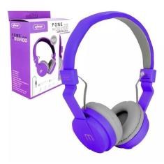 Fone knup com fio kp 428, Roxo