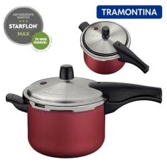 Panela De Pressão 4,5litros Effect Starflon Antiaderente Tramontina, 4