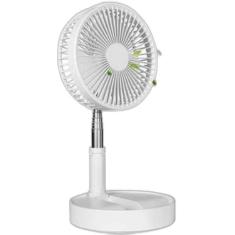 Ventilador Portátil Silencioso, Dobrável E Recarregável Via - Retrátil