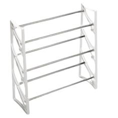 Sapateira Multifuncional 2 Em 1 Ampliavel 9 Pares Salto Alto Rack Estante 18 Tenis Sapatos