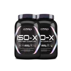 Kit 2x Whey Protein Iso - X Complex 900g - XPRO Nutrition, chocolate+B