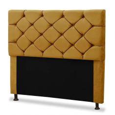 Cabeceira Madagascar 1,95 M King Size Amarelo