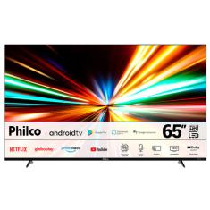 Smart Tv 65” Philco 4k Ptv65g10ag11sk Android Tv Led Bivolt