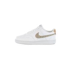 Nike Court Vision Alta feminino, Cânhamo branco preto Summit branco, 39 BR