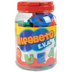 Pote Números em Eva 25 peças, Nig Brinquedos, Multicor
