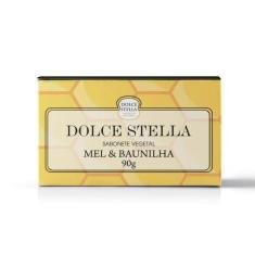 Sabonete Barra Dolce Stella Mel E Baunilha 90G Vegetal