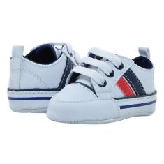 Sapatinho de Bebê Bicho de Pé - Sapatênis Masculino c/ ilhós e Atacado