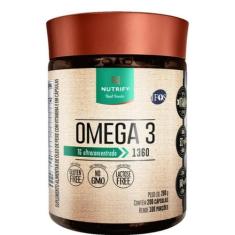 Omega 3 Tg Untraconcentrado 1360mg Selo Ifos Nutrify 200 Cap